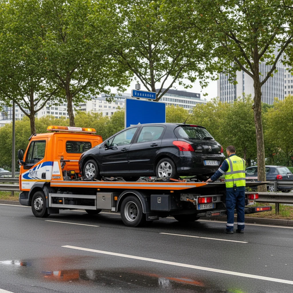 Remorquage Voiture &middot; image &agrave; la une