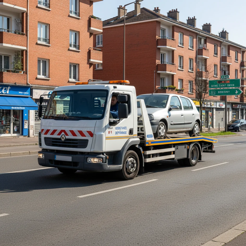 Remorquage Voiture &middot; image &agrave; la une
