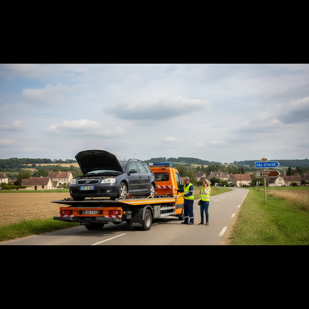 Remorquage Voiture &middot; image &agrave; la une