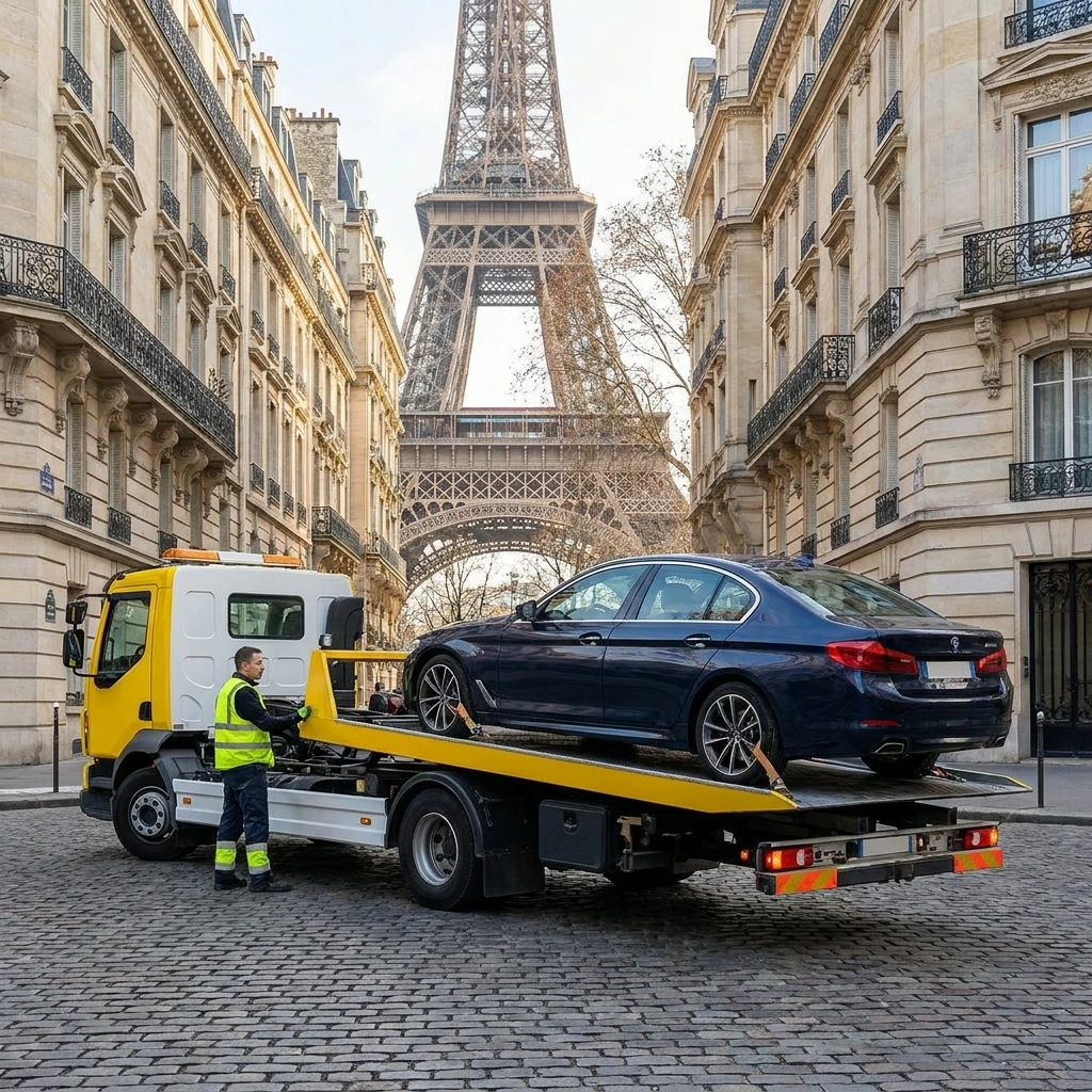 Remorquage Voiture &middot; image &agrave; la une