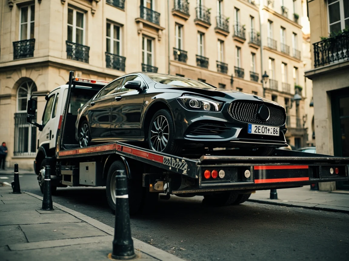 Remorquage Voiture &middot; image &agrave; la une