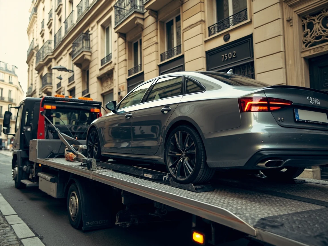 Remorquage Voiture &middot; image &agrave; la une