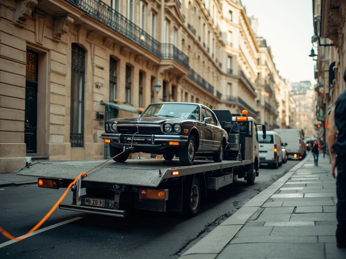 Remorquage Voiture &middot; image &agrave; la une