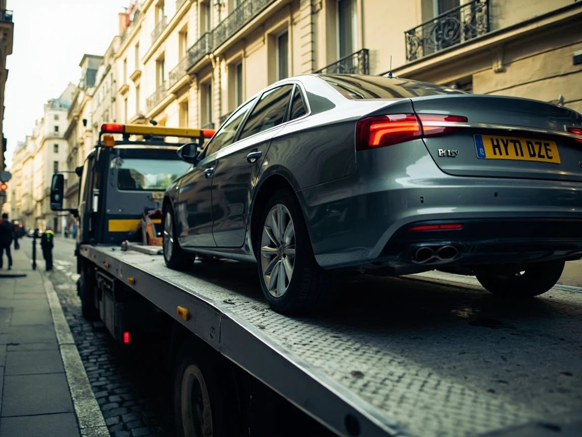 Remorquage Voiture &middot; image &agrave; la une