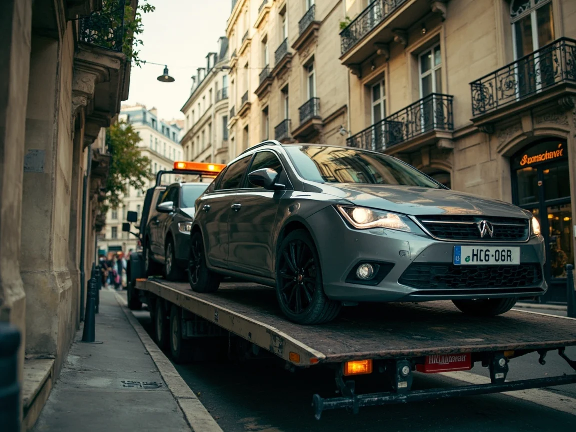 Remorquage Voiture &middot; image &agrave; la une