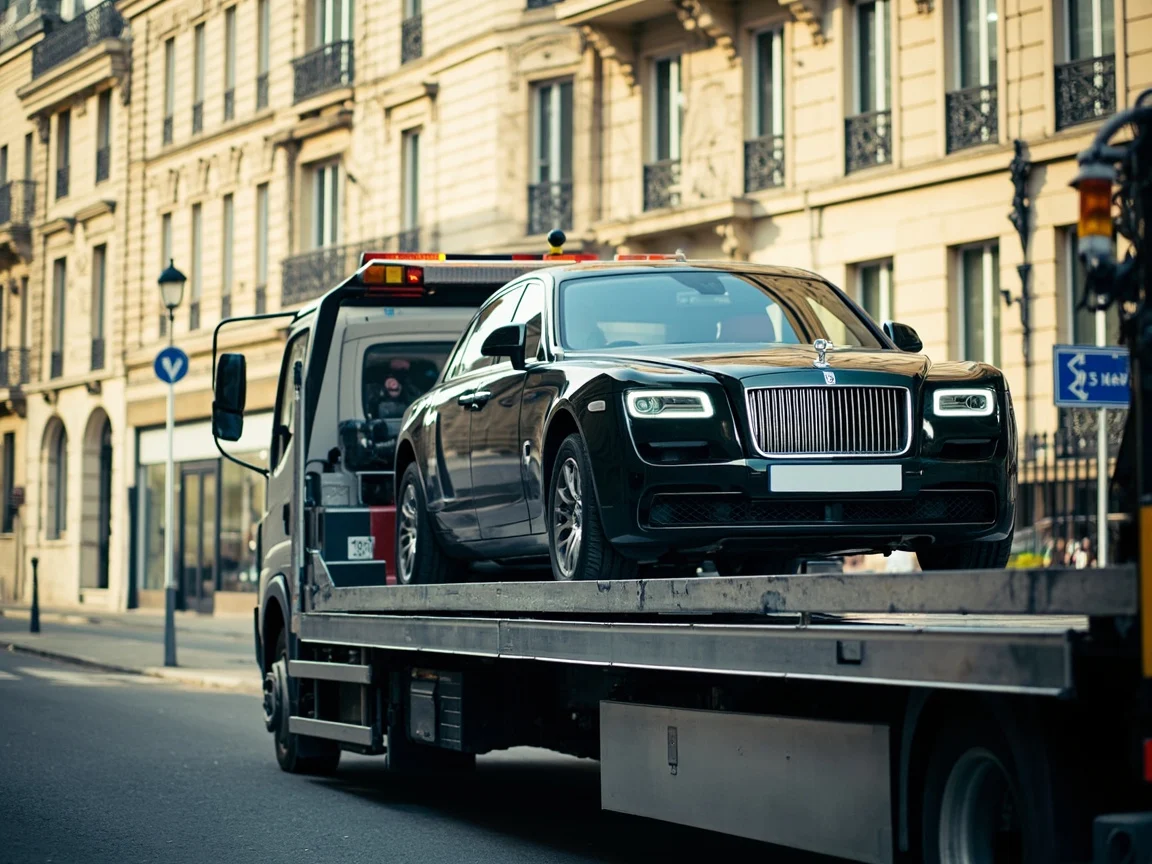 Remorquage Voiture &middot; image &agrave; la une