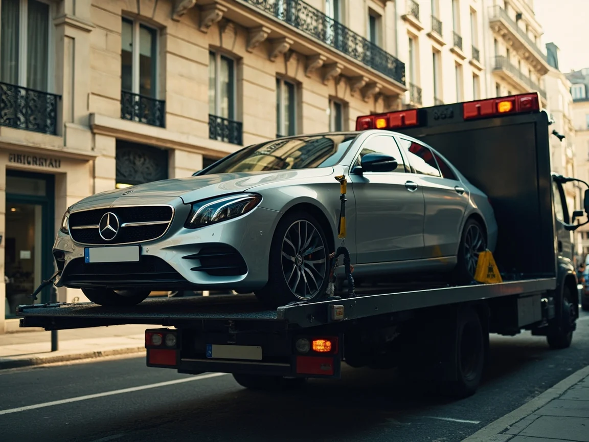 Remorquage Voiture &middot; image &agrave; la une