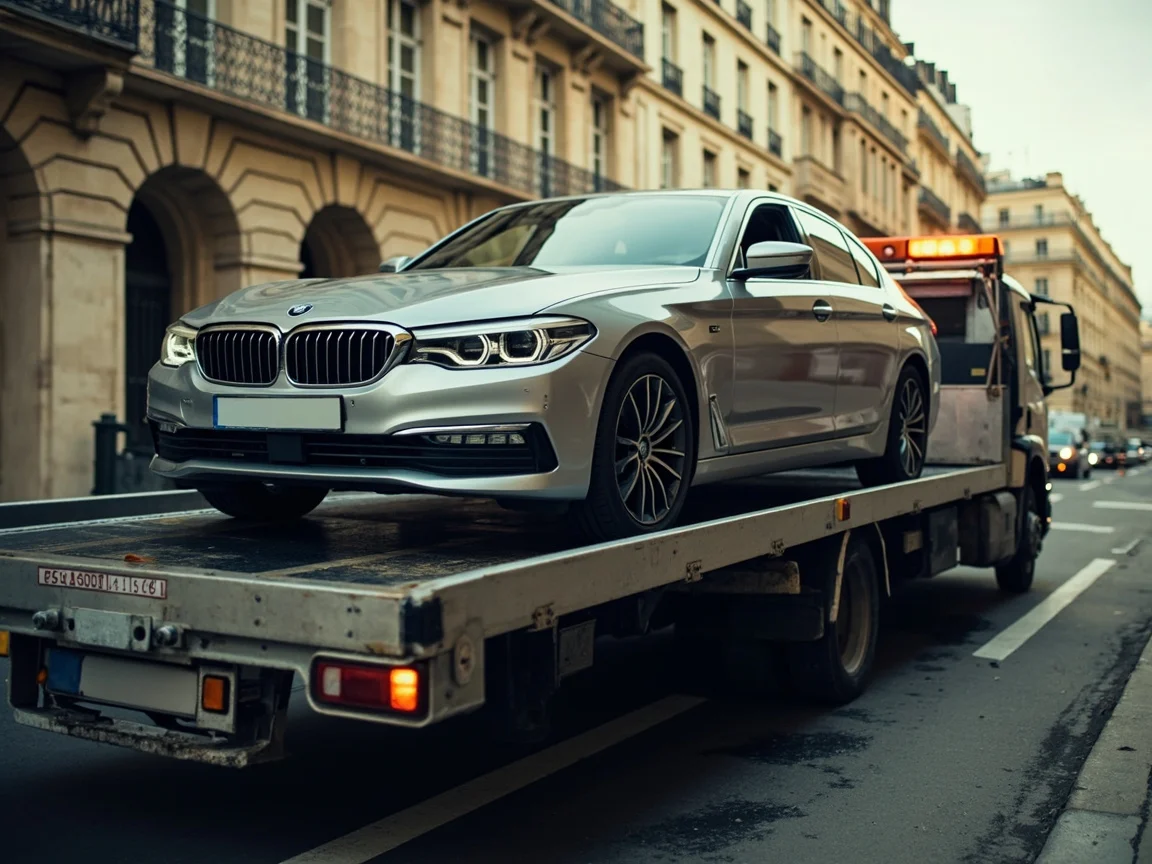 Remorquage Voiture &middot; image &agrave; la une