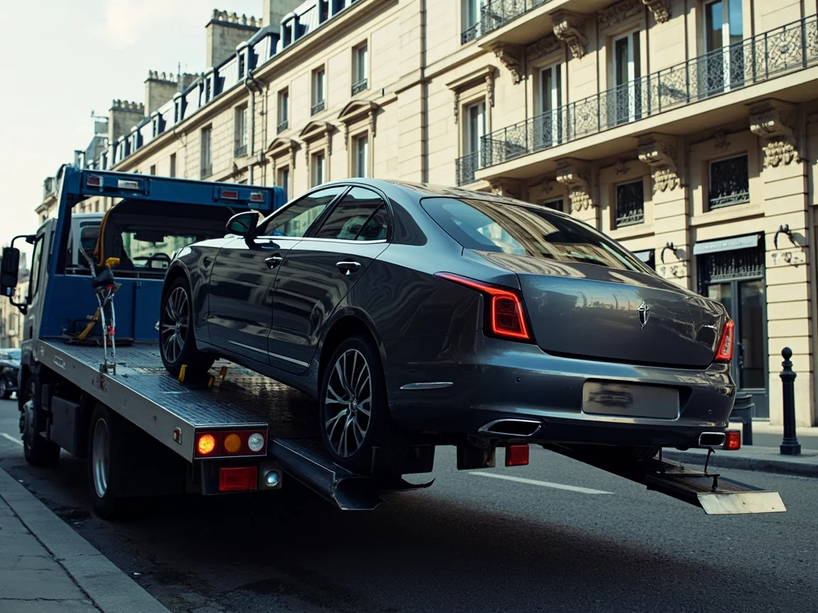 Remorquage Voiture &middot; image &agrave; la une