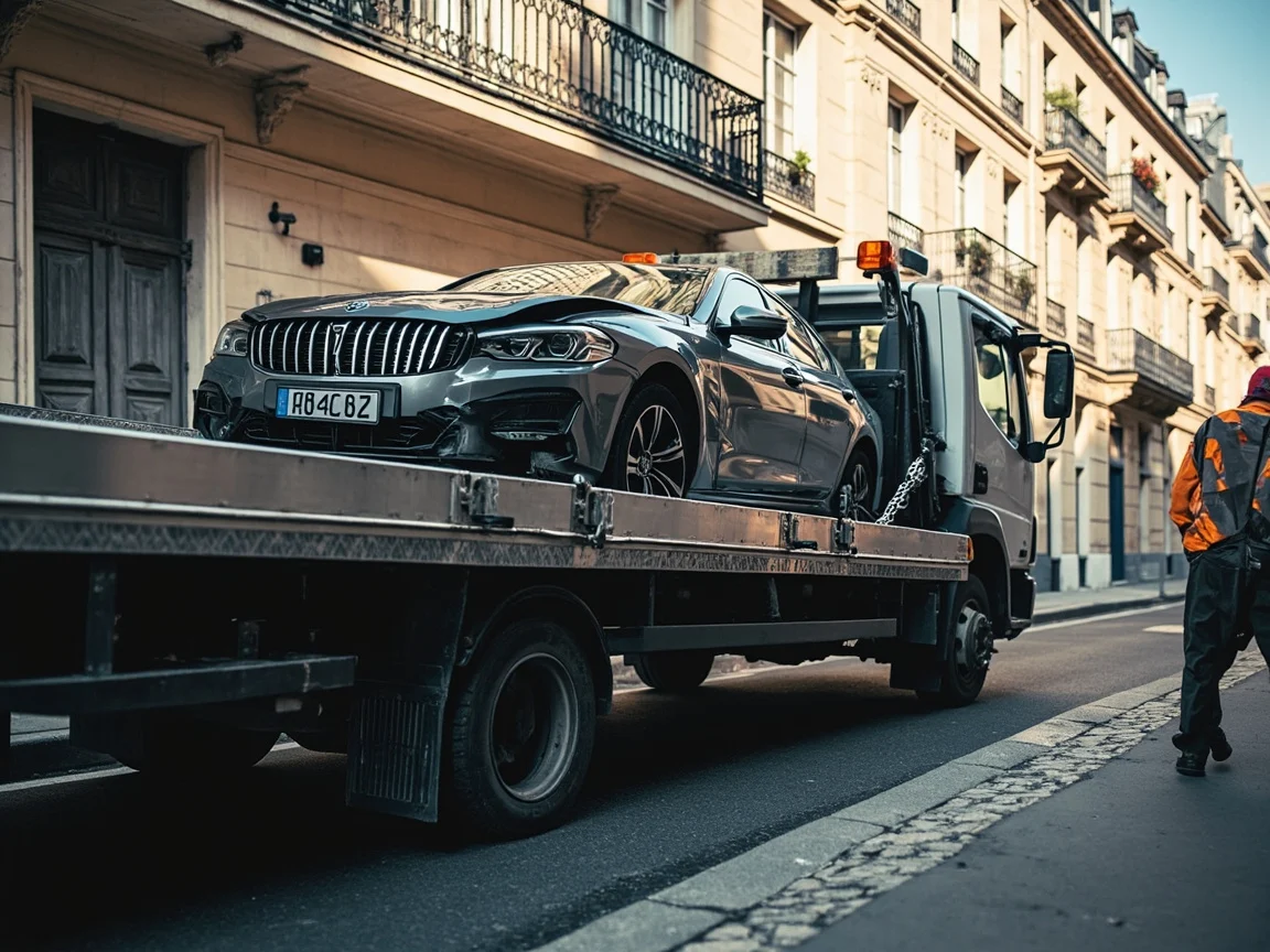 Remorquage Voiture &middot; image &agrave; la une