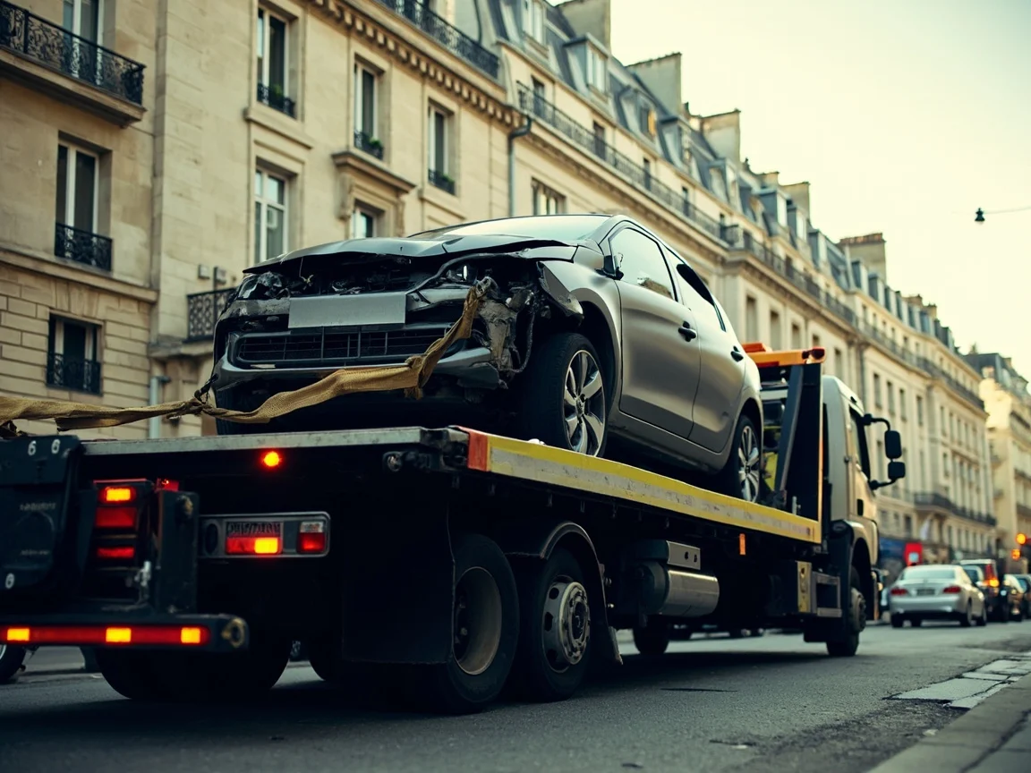 Remorquage Voiture &middot; image &agrave; la une