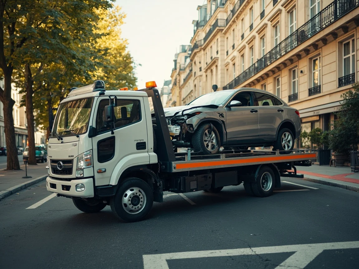 Remorquage Voiture &middot; image &agrave; la une