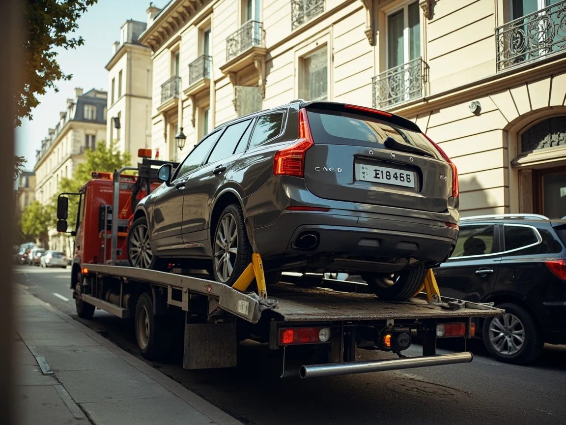Remorquage Voiture &middot; image &agrave; la une