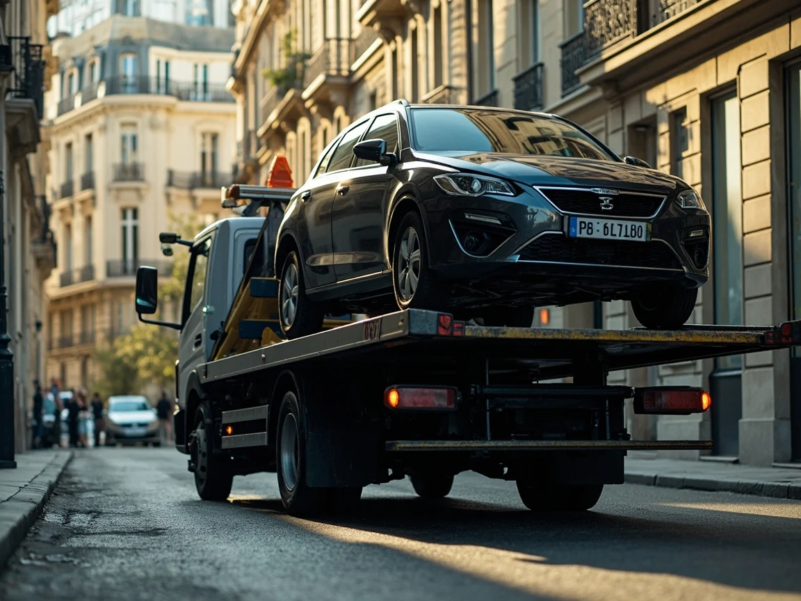 Remorquage Voiture &middot; image &agrave; la une