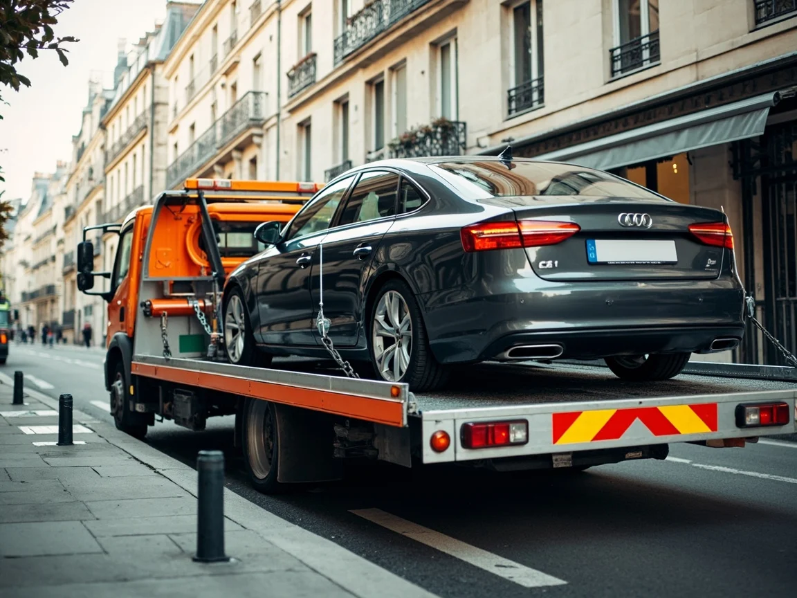 Remorquage Voiture &middot; image &agrave; la une