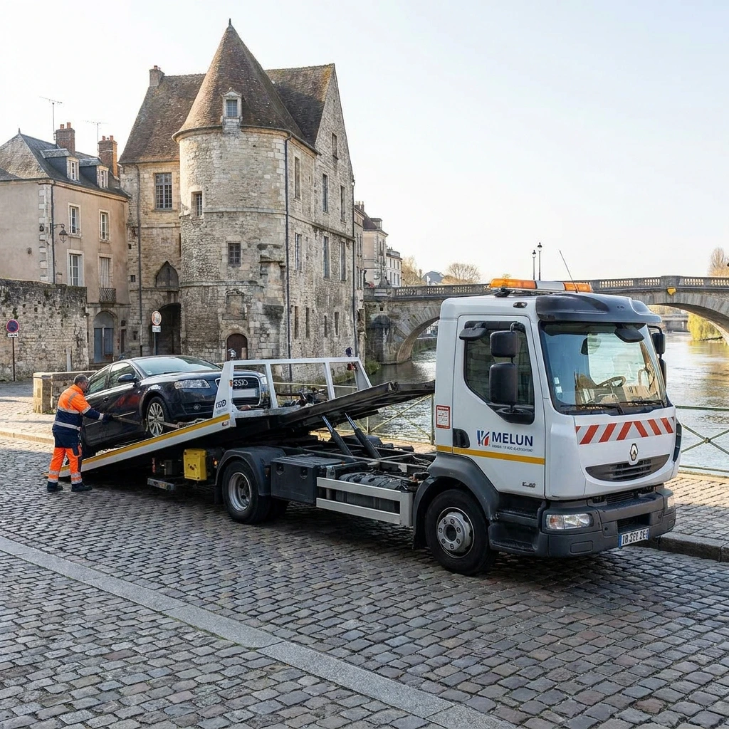 Remorquage Voiture &middot; image &agrave; la une