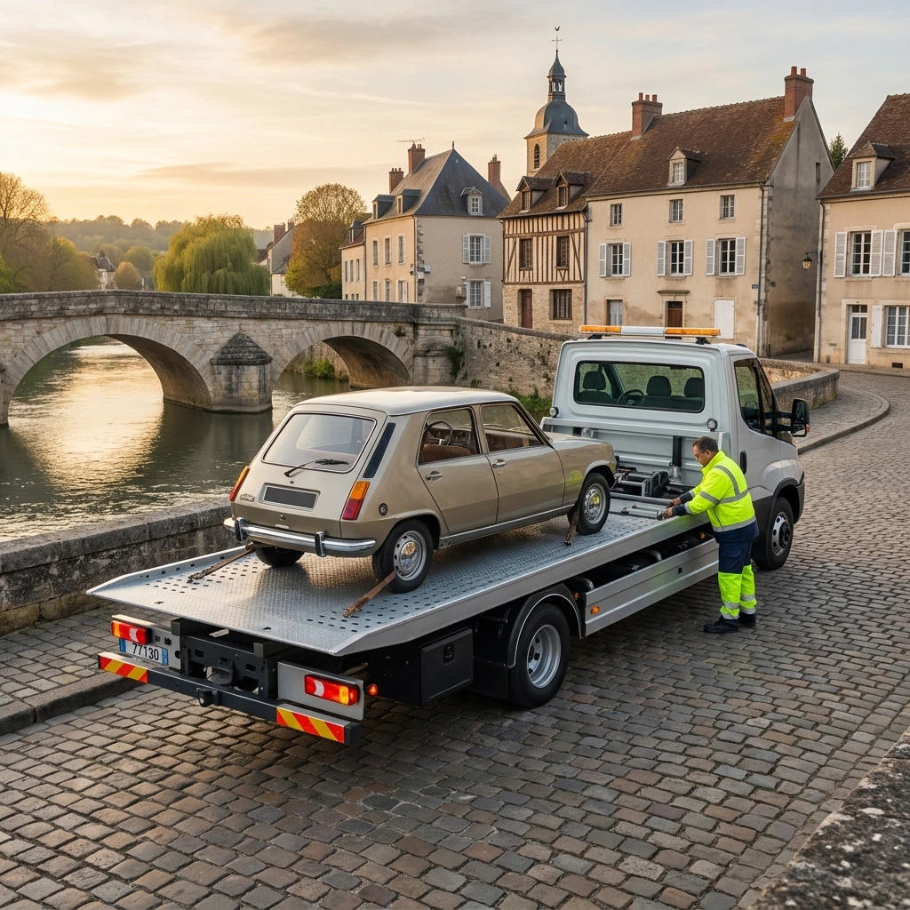 Remorquage Voiture &middot; image &agrave; la une
