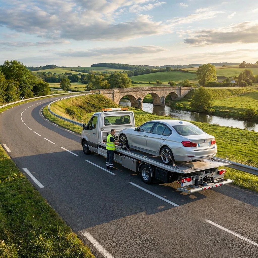 Remorquage Voiture &middot; image &agrave; la une