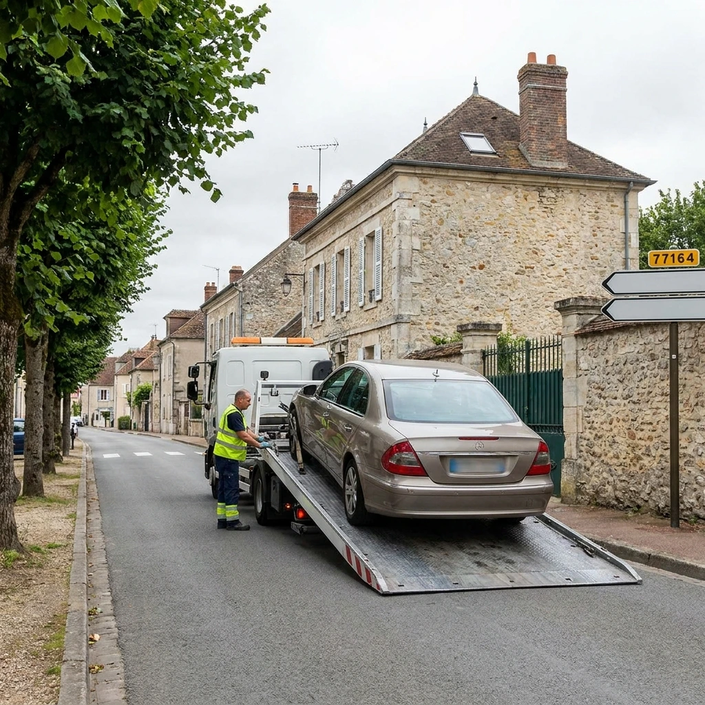 Remorquage Voiture &middot; image &agrave; la une