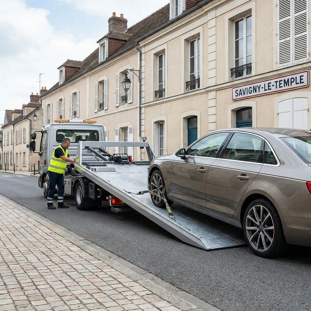 Remorquage Voiture &middot; image &agrave; la une