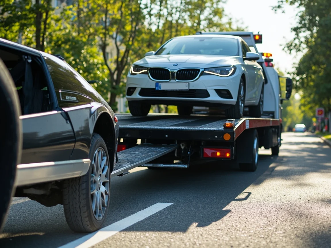 Remorquage Voiture &middot; image &agrave; la une