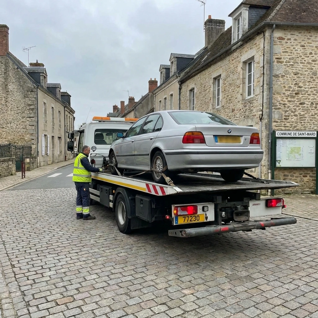 Remorquage Voiture &middot; image &agrave; la une