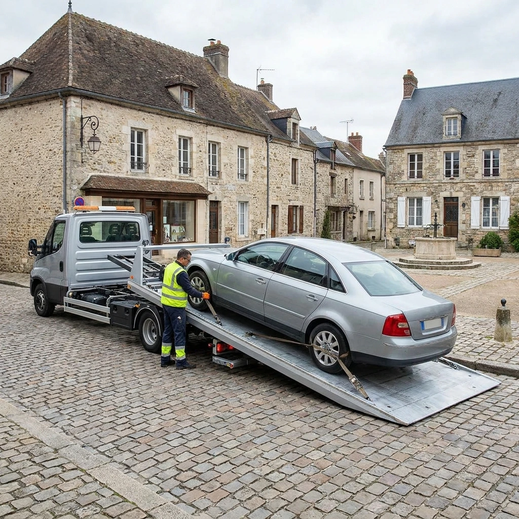 Remorquage Voiture &middot; image &agrave; la une