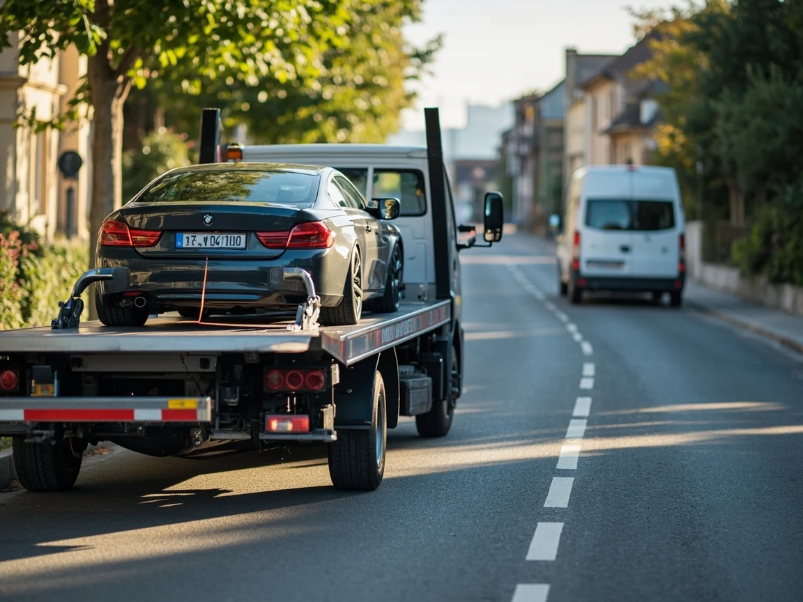 Remorquage Voiture &middot; image &agrave; la une