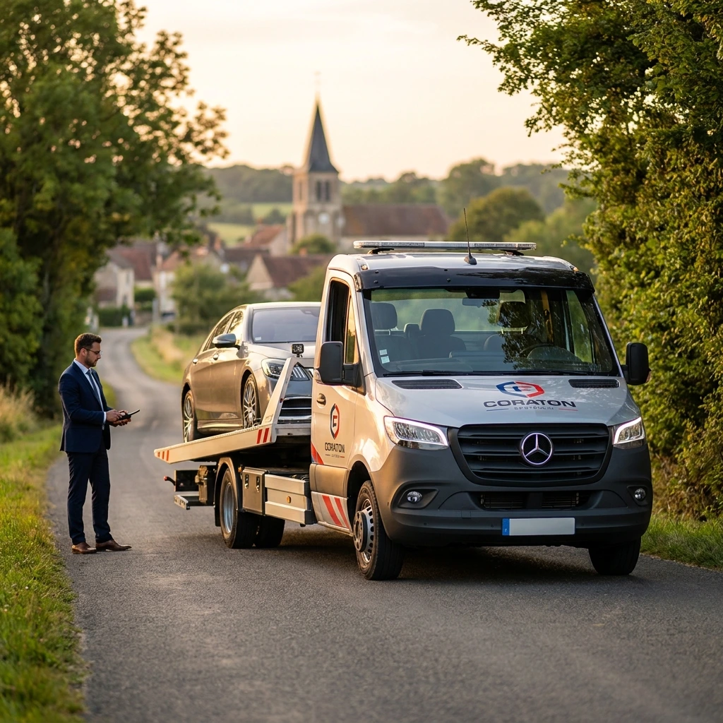 Remorquage Voiture &middot; image &agrave; la une