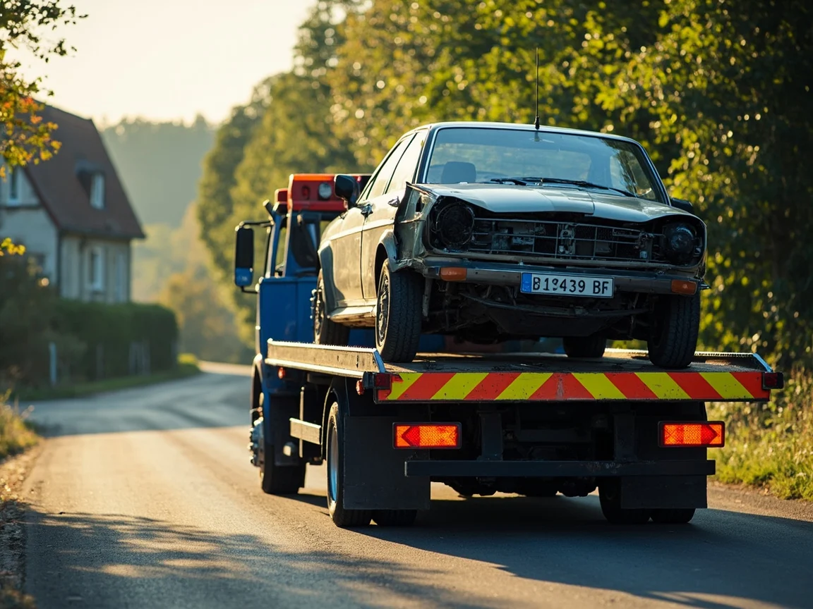 Remorquage Voiture &middot; image &agrave; la une