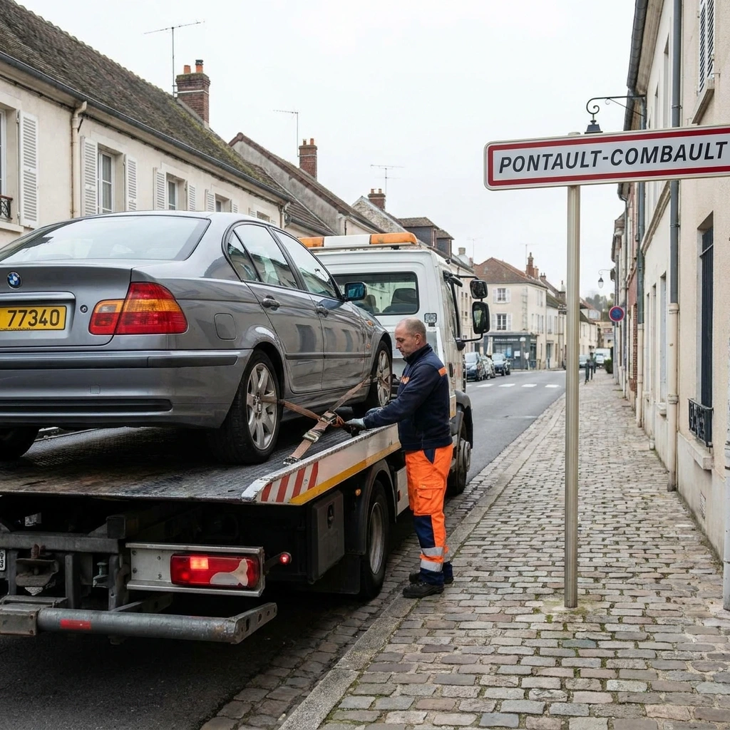 Remorquage Voiture &middot; image &agrave; la une