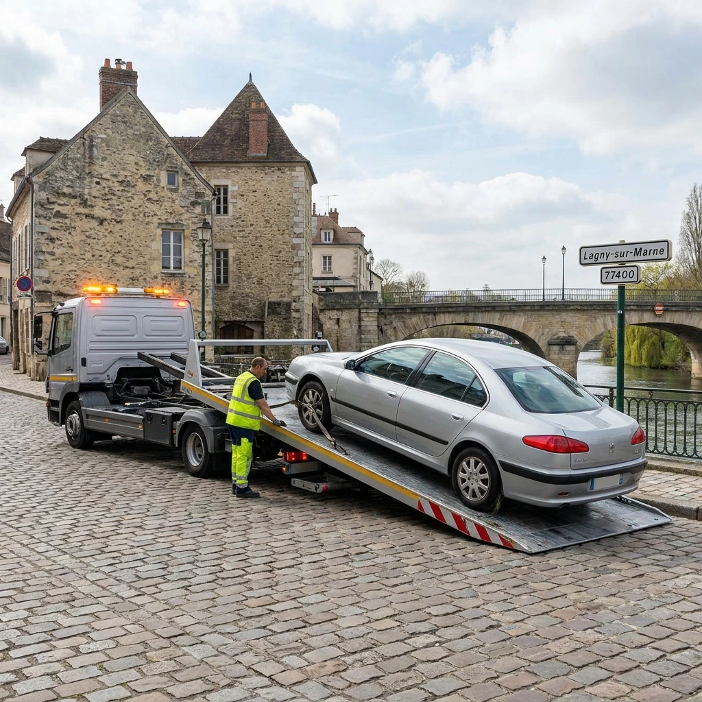 Remorquage Voiture &middot; image &agrave; la une