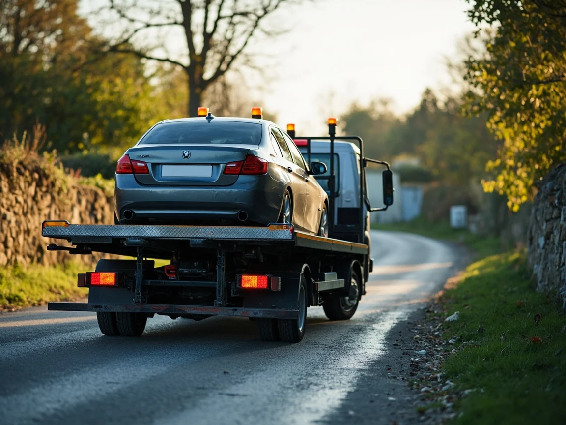 Remorquage Voiture &middot; image &agrave; la une