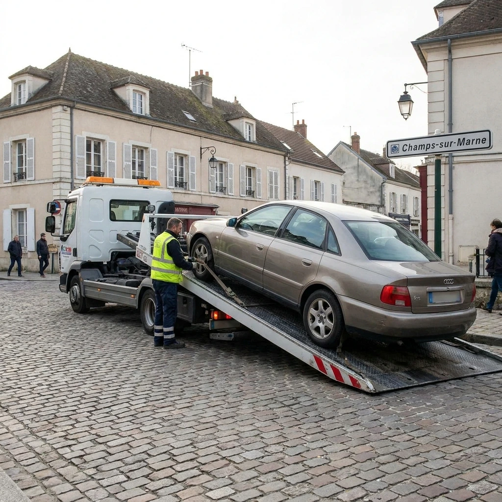 Remorquage Voiture &middot; image &agrave; la une