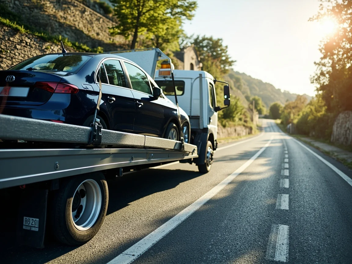 Remorquage Voiture &middot; image &agrave; la une