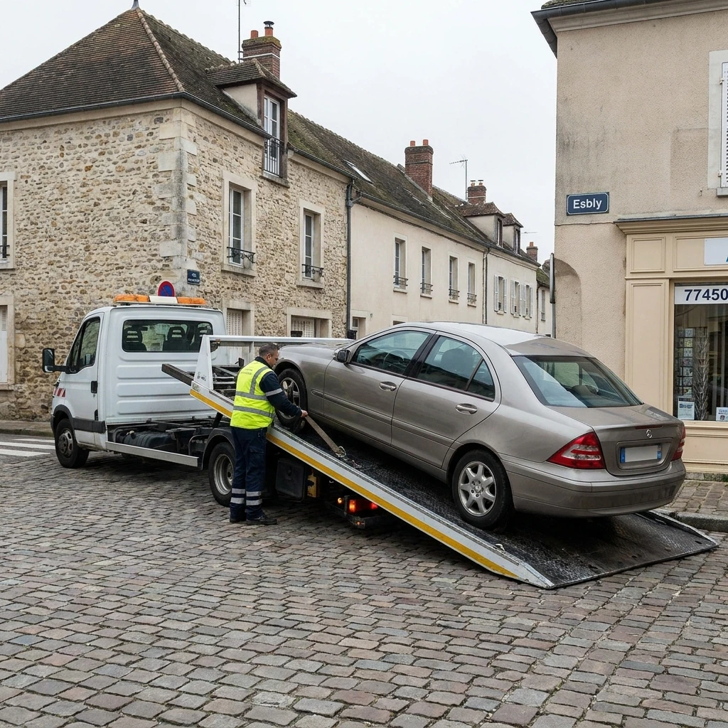 Remorquage Voiture &middot; image &agrave; la une