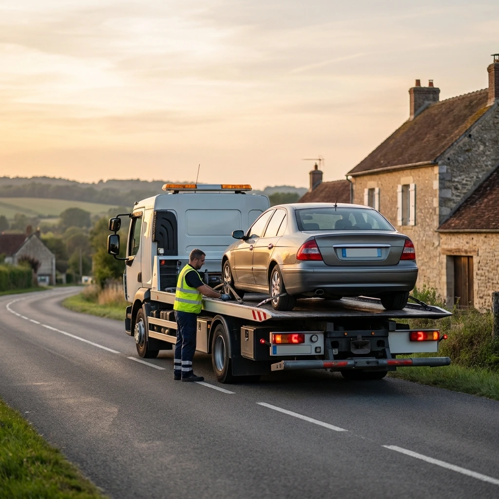 Remorquage Voiture &middot; image &agrave; la une