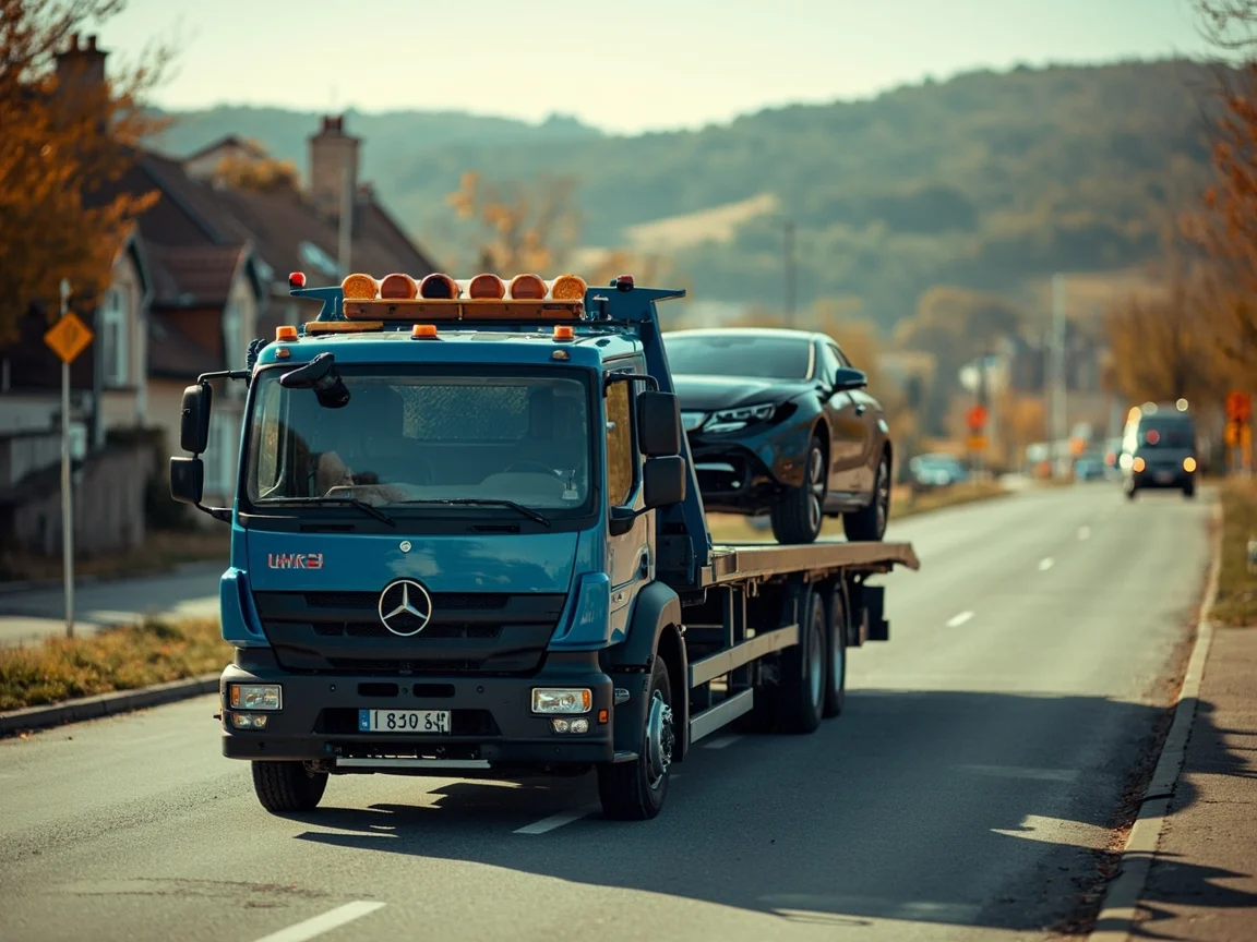 Remorquage Voiture &middot; image &agrave; la une