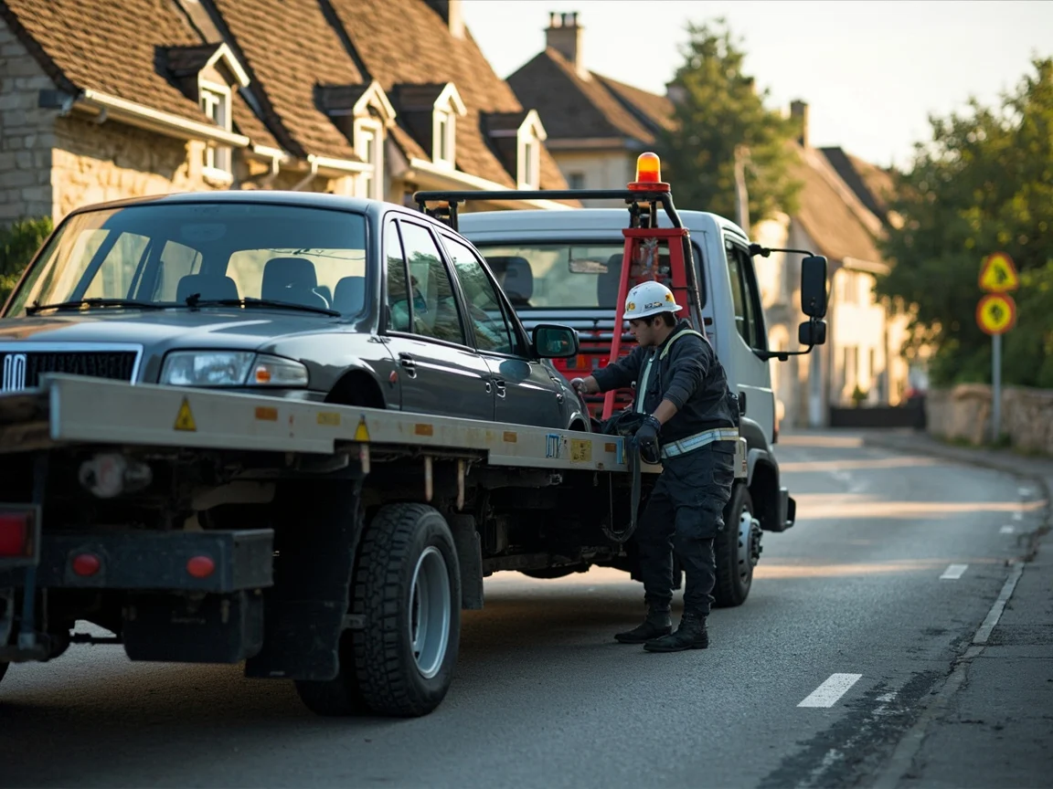 Remorquage Voiture &middot; image &agrave; la une