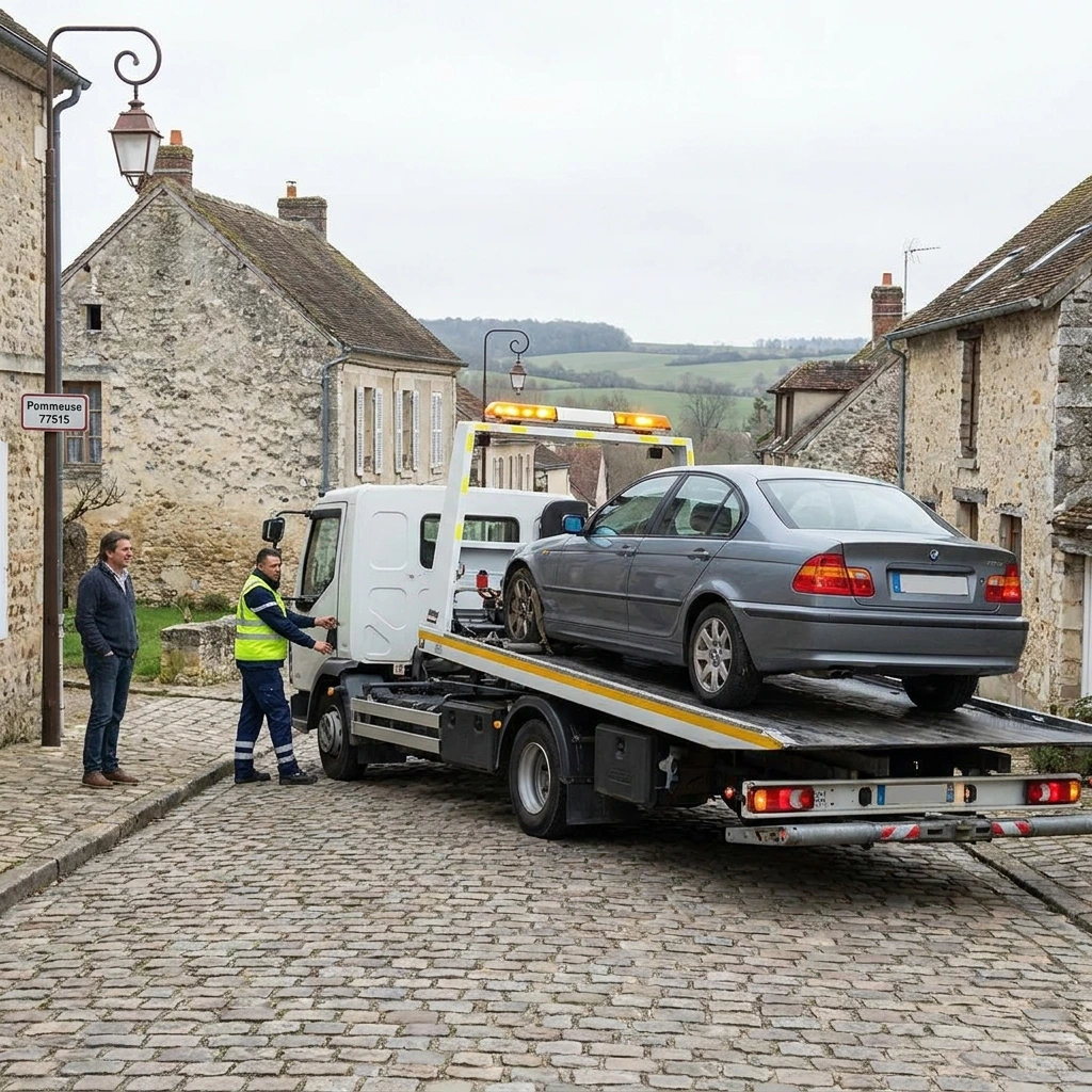Remorquage Voiture &middot; image &agrave; la une