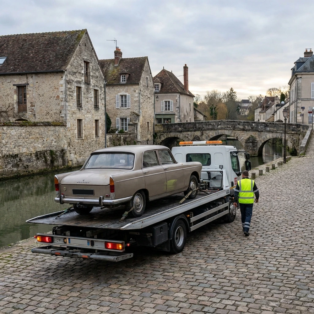 Remorquage Voiture &middot; image &agrave; la une