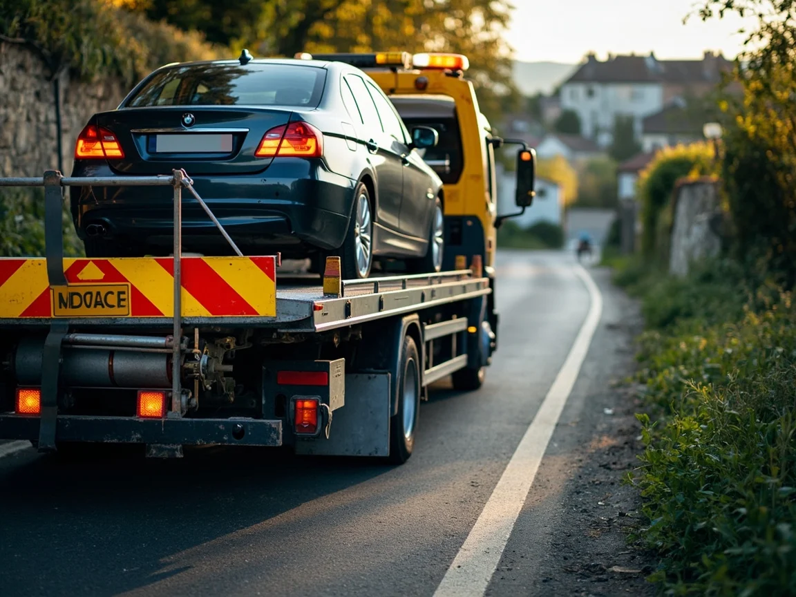 Remorquage Voiture &middot; image &agrave; la une