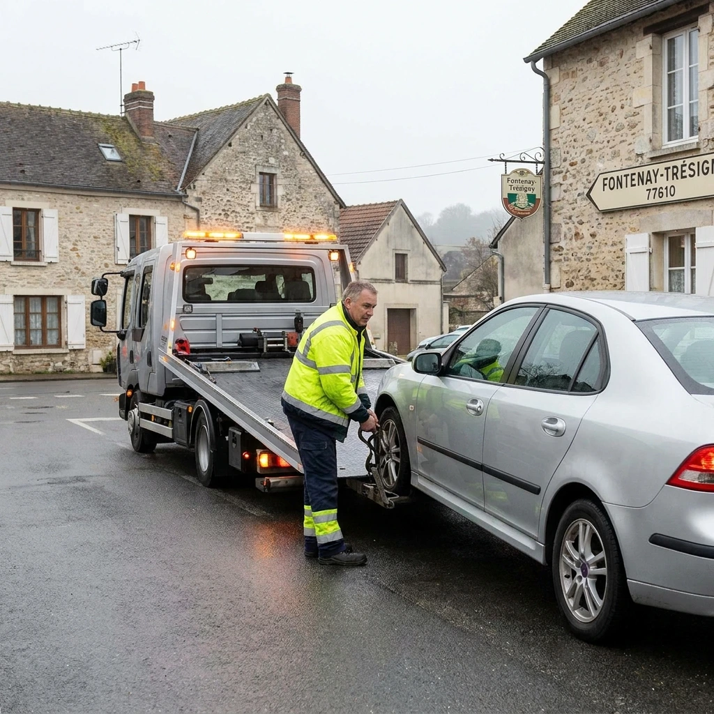 Remorquage Voiture &middot; image &agrave; la une
