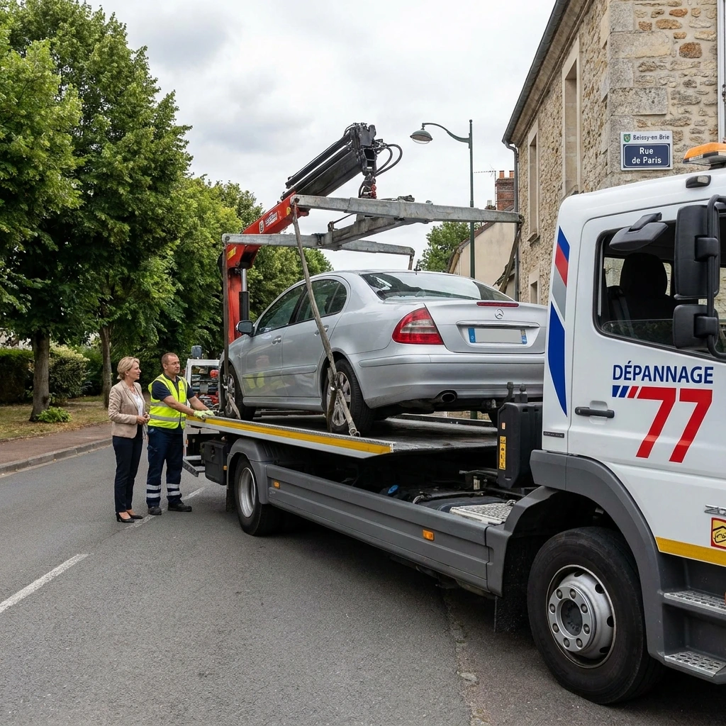 Remorquage Voiture &middot; image &agrave; la une