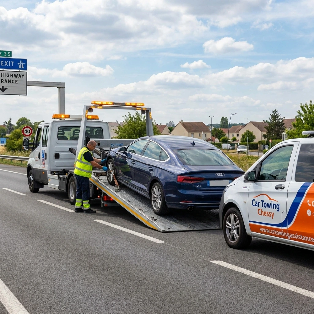 Remorquage Voiture &middot; image &agrave; la une