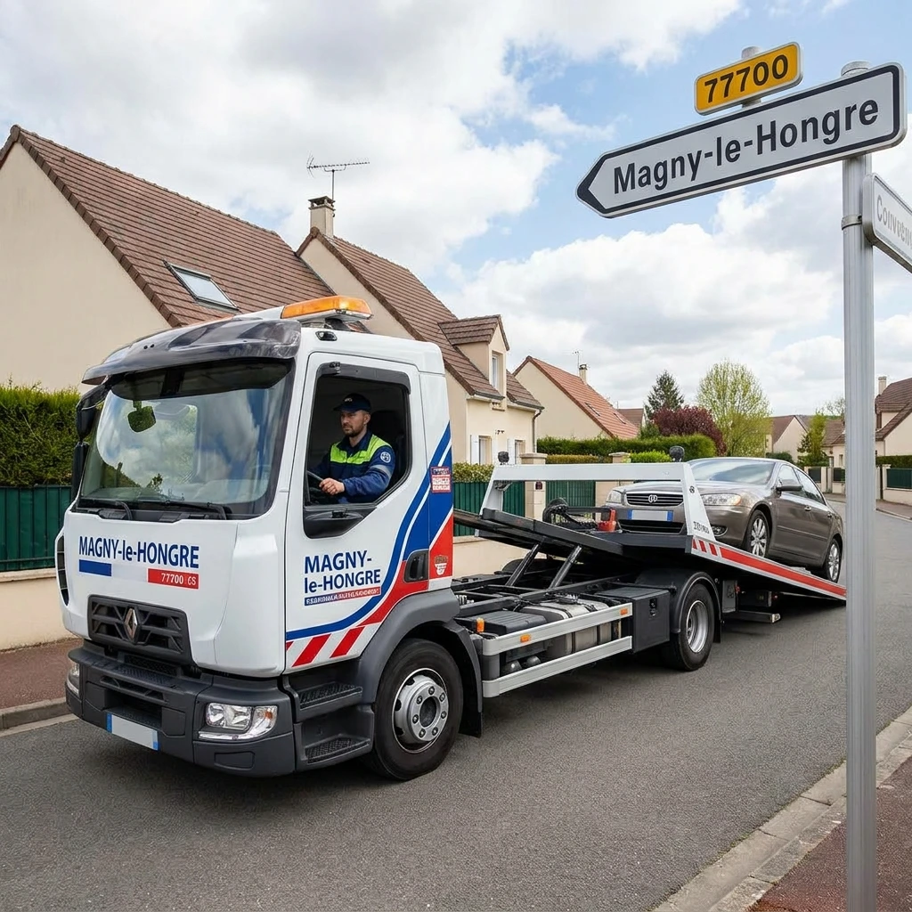 Remorquage Voiture &middot; image &agrave; la une