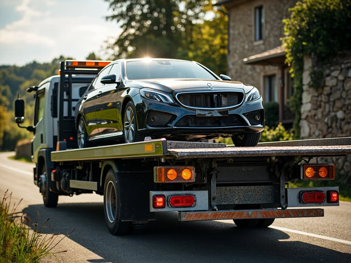 Remorquage Voiture &middot; image &agrave; la une