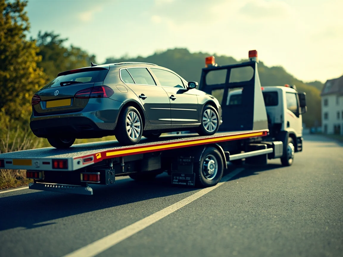 Remorquage Voiture &middot; image &agrave; la une