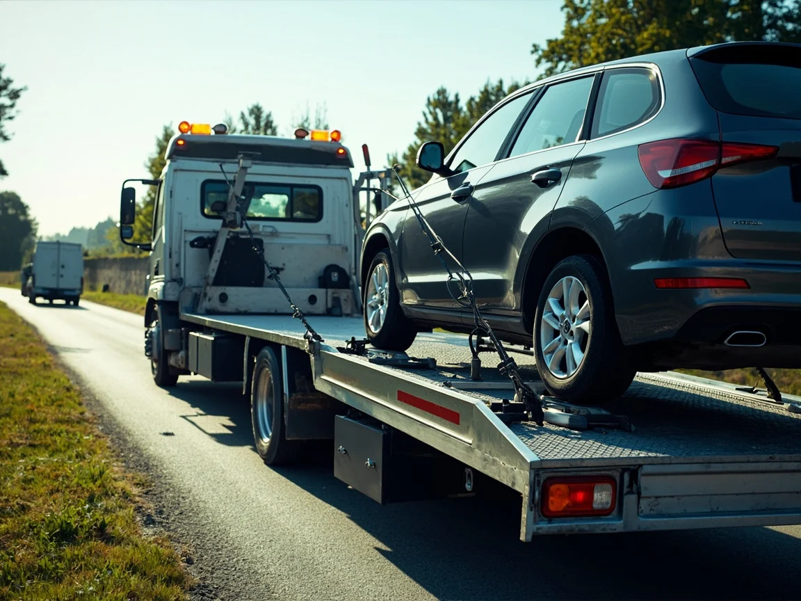 Remorquage Voiture &middot; image &agrave; la une