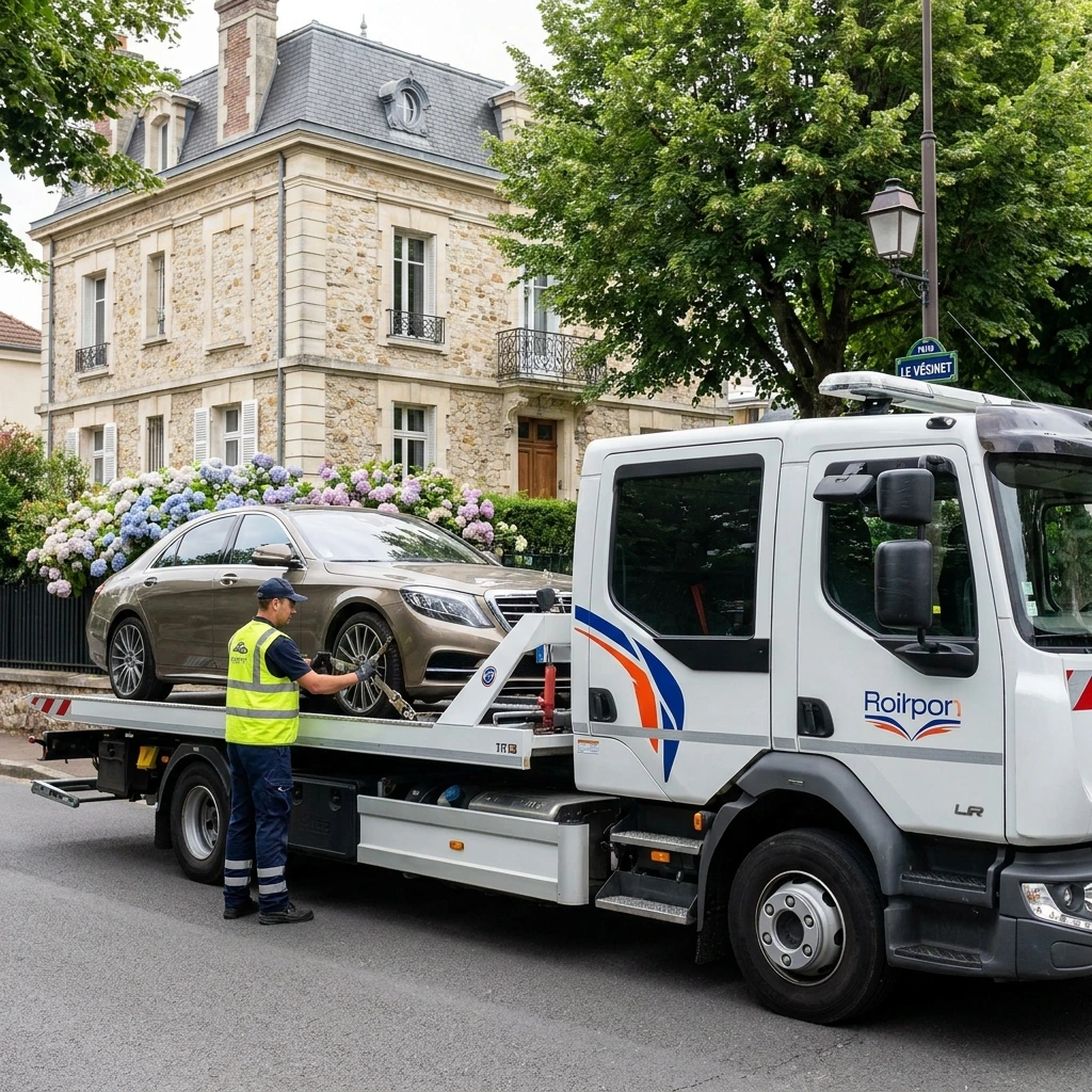 Remorquage Voiture &middot; image &agrave; la une